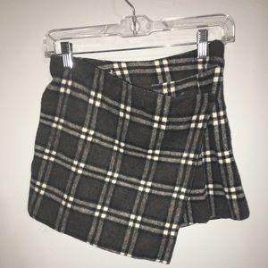 Brandy Melville Plaid Skort